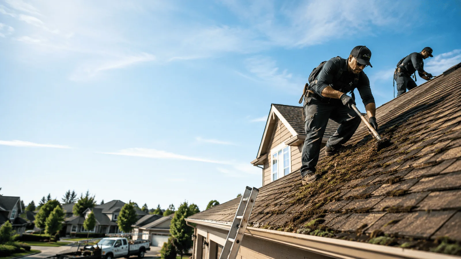 Roof Moss Removal in Mayville, MI near me